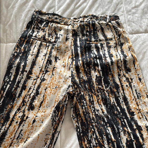 Zara Multicolor Abstract Pattern Pants - Picture 3 of 3